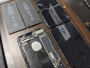梅田店でiPhone7Plus画面修理とバッテリー交換
