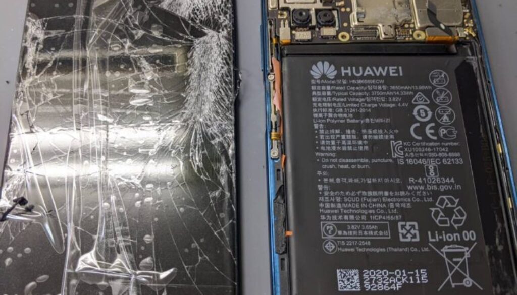 HUAWEI nova 5T画面交換修理