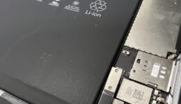 ipadのバッテリー交換も当店へ